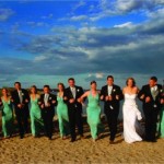 Huge wedding party
