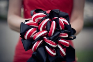 Candy Bouquet: How sweet it is to have an edible bouquet to enjoy later or as an additional wedding dessert?